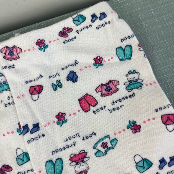 Vintage OshKosh B'gosh Best Dressed Bear Leggings 24 Months USA - Picture 2 of 8